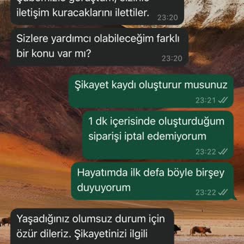 Yanlış Adrese Sipariş İptali Krizi