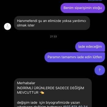 Yanlış Ürün Ve İade Sorunu