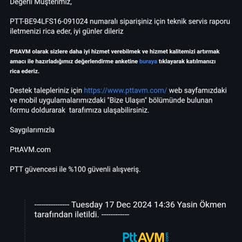 Epttavm'den Alınan Telefonun İade Süreci Sorunu
