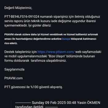 Epttavm'den Alınan Telefonun İade Süreci Sorunu