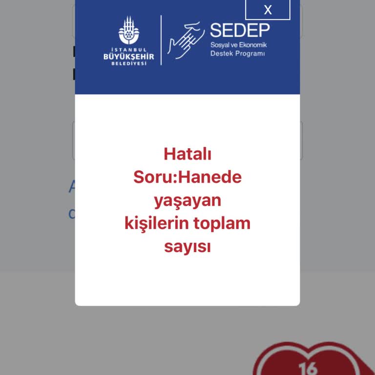 SEDAP Uygulamasında Sürekli Hata: Aile Bilgileri Eksik!