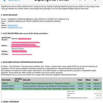 Eksik Ürün Teslimatı Ve İade Talebi