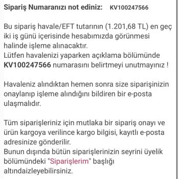 Eksik Ürün Teslimatı Ve İade Talebi