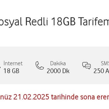 Vodafone'un Kullanılamaz Paket Artışları