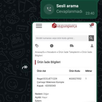 İade Talebim Gerçekleşmedi Ve Müşteri Hizmetleri Cevap Vermiyor
