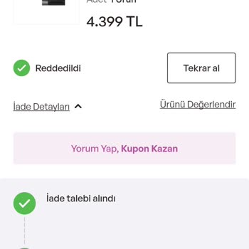 Arızalı Ürün Ve İade Sorunu