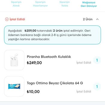 A101 Kapıda Uygulaması İle Sorunlu Sipariş Deneyimi