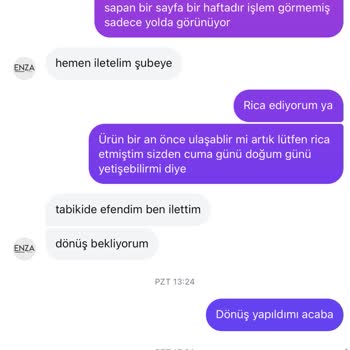 Geciken Sipariş Ve İletişim Sorunları: Müşteri Mağduriyeti