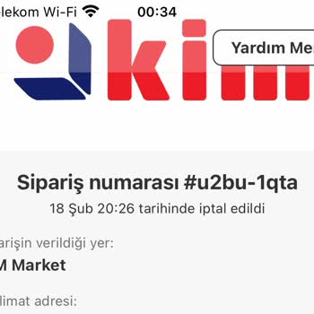 Sipariş İptali Ve Zaman Kaybı