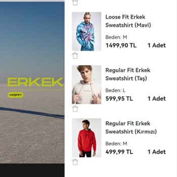 Sipariş Verdim, Ürünler Kayboldu!