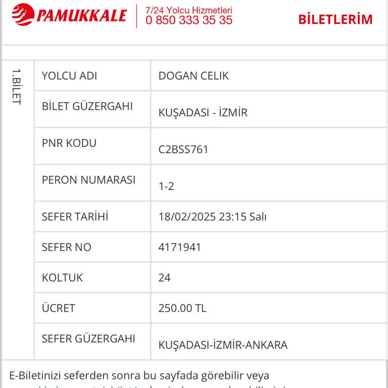 Gece Yarısı Servis Mağduriyeti: Pamukkale Turizm İle Soğukta Bekleyiş