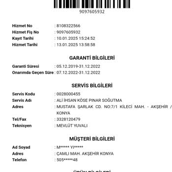 Vestel Buzdolabında Bitmeyen Arızalar Ve Müşteri Mağduriyeti