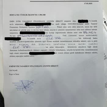 Eminevim'den Eksik Ödeme Ve Mağduriyet
