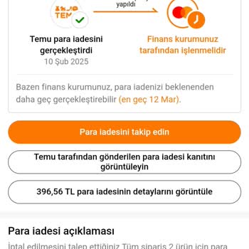 İade İşlemi Ve Müşteri Hizmetleri Sorunu