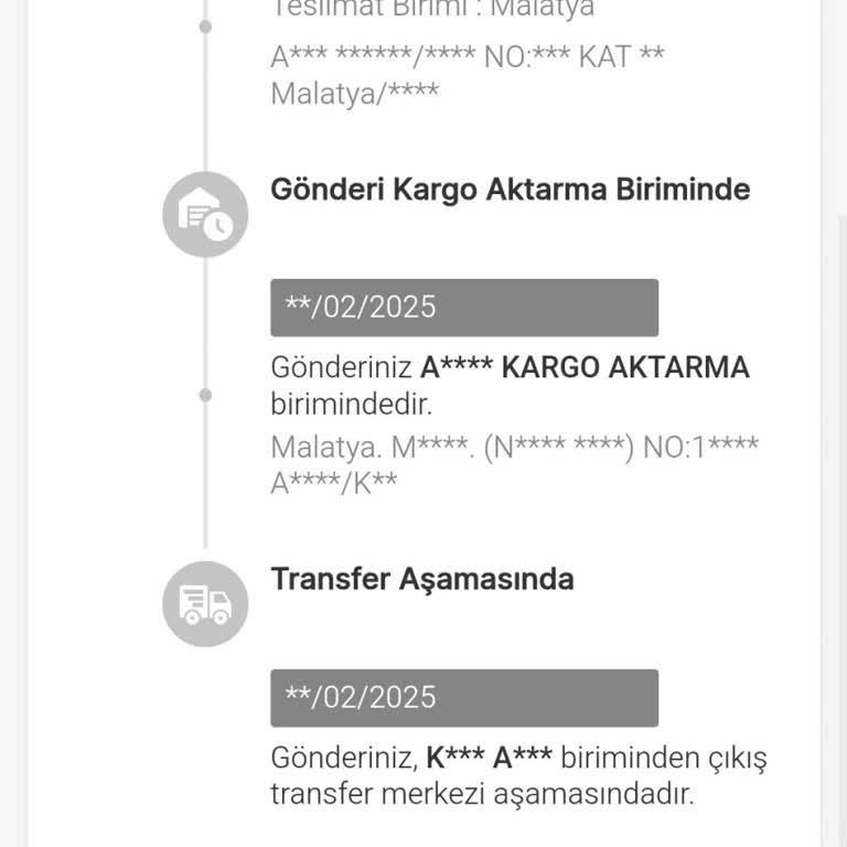 Kargo Teslimatındaki Gecikme Ve Belirsizlik