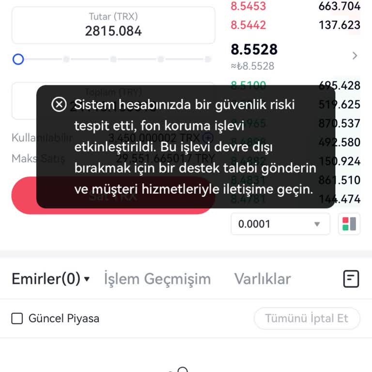 Para Çekiminde Sürekli Hata Ve Hesap Askıya Alınması