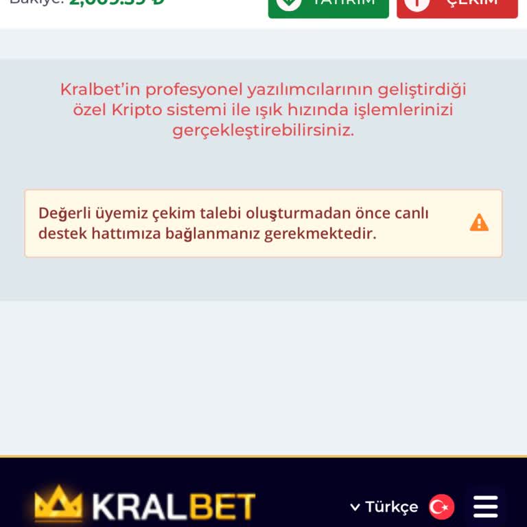 Kralbet'te Kesintilerle Kaybolan Kazançlar