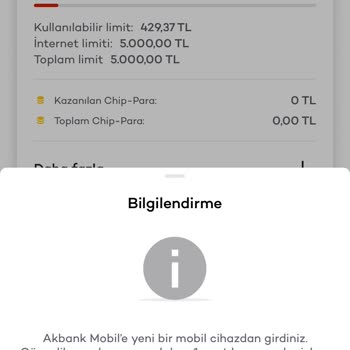 Akbank Uygulamasıyla Sürekli Aktivasyon Sorunu