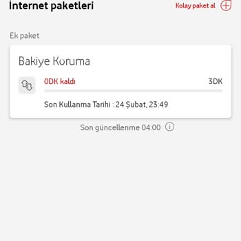 İnternet Paketi Tanımlama Sorunu: Yardım Bekliyorum