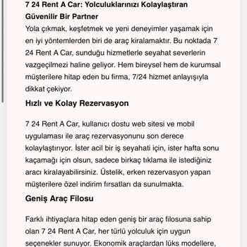 Araç Kiralama Hizmetinde Müşteri Mağduriyeti Ve Yanıltıcı Bilgilendirme