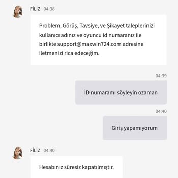 Hesap Kapatma Ve Çekim İptali Sorunu