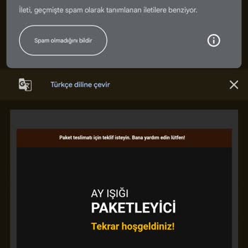 Gizemli Kargo Mailleri: Bilgim Dışında İşlemler Yapılıyor