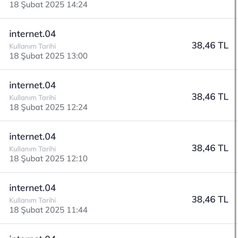 Mobil İnternet Aşım Ücretleri Hakkında Şikayet