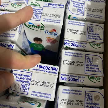 Pınar Süt Paketlerinde Pipet Eksikliği