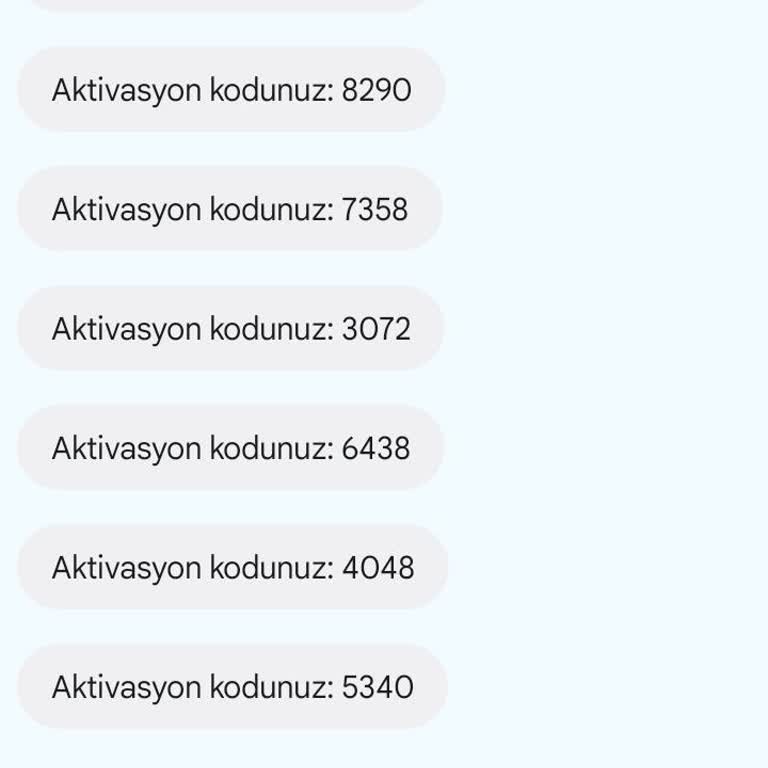 Bilinmeyen Aktivasyon Kodlarıyla Karşı Karşıya