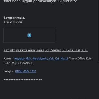Payfix Hesabım Haksız Bloklandı Ve Para İadesi Yapılmadı