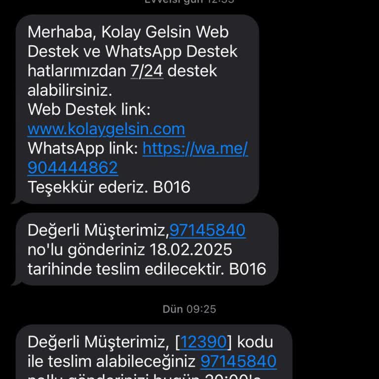 Kargom Aranmadan İade Edildi, Müşteri Hizmetleri Çözüm Sunmuyor