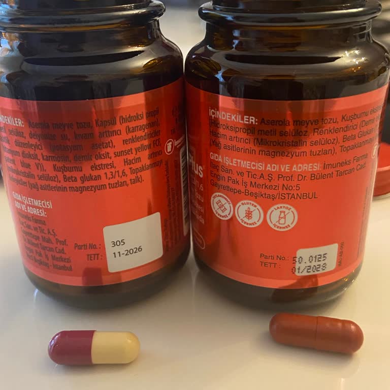 İmuneks Plus Takviyesi: Farklı Renk Ve İçerik Sorunu