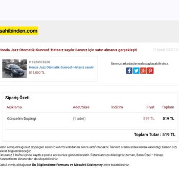 İlan Tarihi Uzatma Yanıltmacası