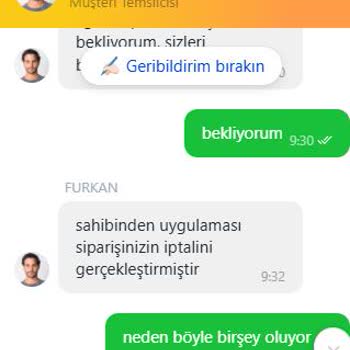 Kargo Süreci Ve İptal Sorunu