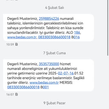 Fatura Sorunları Ve İletişim Eksikliği