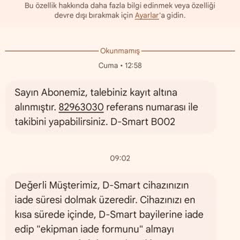 DSmart Bayi Ücreti Karmaşası