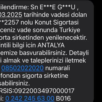 Onaysız Sigorta Yenilemesi Mağduriyeti