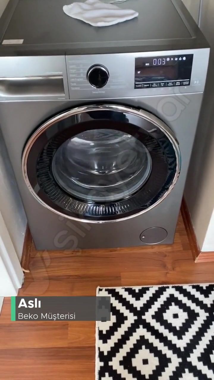 Beko Çamaşır Makinesi Yer Değiştiriyor Ve Çok Ses Çıkarıyor! videonun kapak resmi