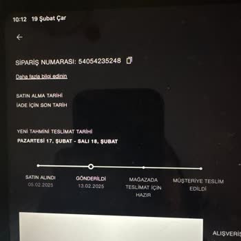 Zara Online Sipariş Teslimat Sorunu