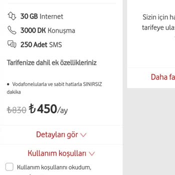 Vodafone İletişim Sorunu Ve Yüksek Tarife Fiyatları Mağduriyeti
