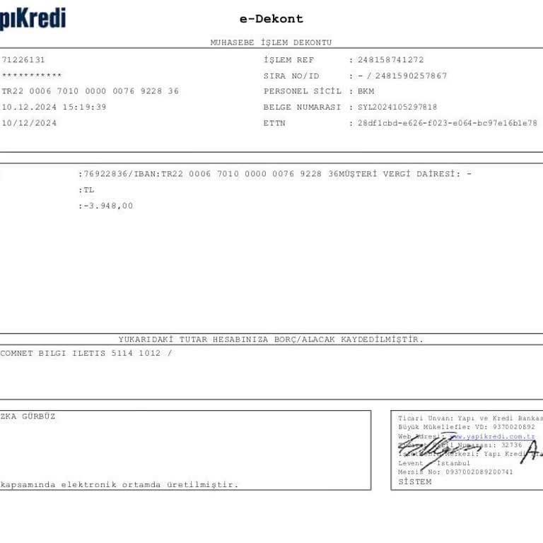Comnet İle İletişim Sorunu Ve İade Talebi