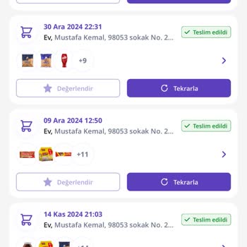 Sipariş Verdim, Ürünler Gelmedi Ve İade Alamıyorum