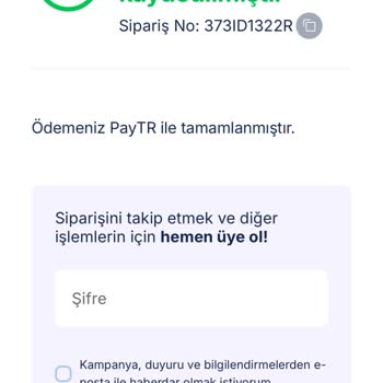 Siparişimin Gönderilmemesi Ve İletişim Sorunları