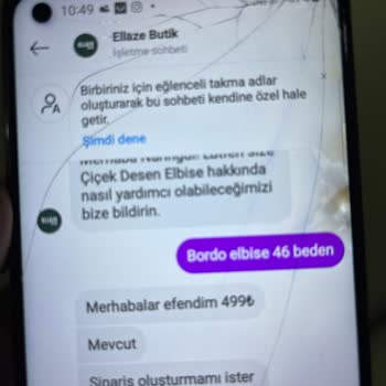 Yanlış Renk Elbise Ve İlgisiz Müşteri Hizmeti