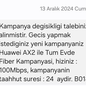 Söz Verilen Sinyal Güçlendirici Cihazın Gönderilmemesi
