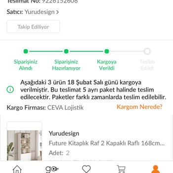 Teslimat Sorunu Ve Ulaşılamayan Müşteri Hizmetleri