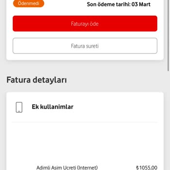 Kullanılmayan İnternet İçin Fatura Şoku