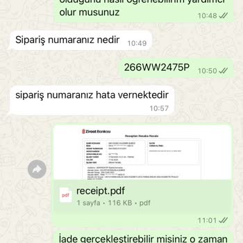 Ödeme Yapıldı, Sipariş Oluşmadı!