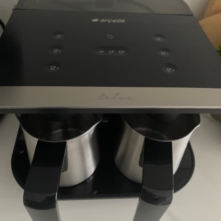 Arçelik Kahve Makinesi Suyu Eksik Dolduruyor Ve Köpürtme Yapmıyor