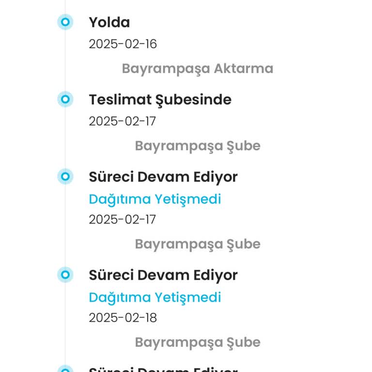 Kargo Takip Sorunu Ve Teslimat Gecikmesi